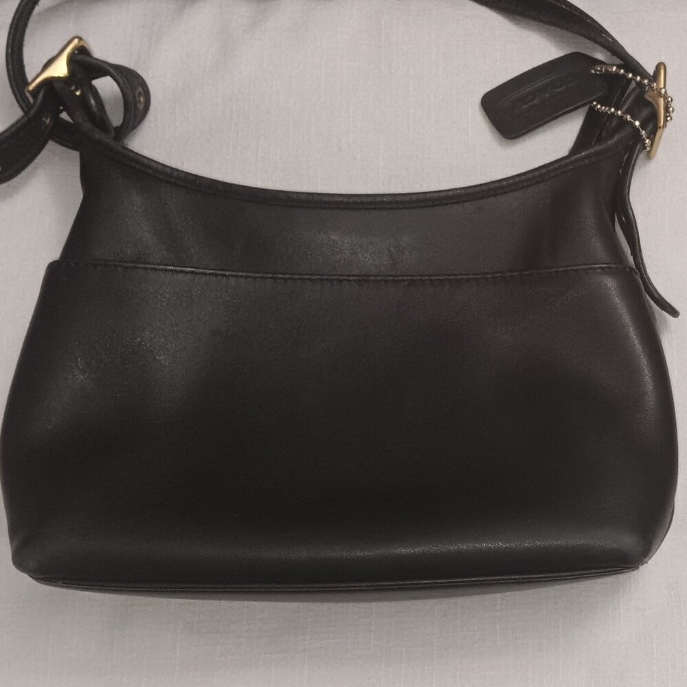 Coach bag, Imperfections Deal, Small Black, Scuffed Corners+Slight Scratches